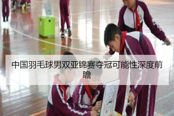 中国羽毛球男双亚锦赛夺冠可能性深度前瞻